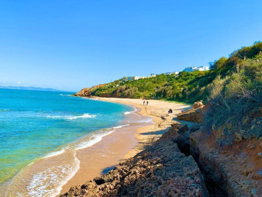 Luxurious Sea View With Private Beach In Gammarth, Marsa Apartment Exterior photo